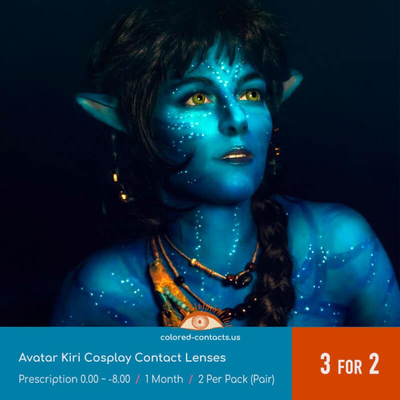Avatar Kiri Cosplay Contact Lenses - Colored Contact Lenses | Colored Contacts Us -