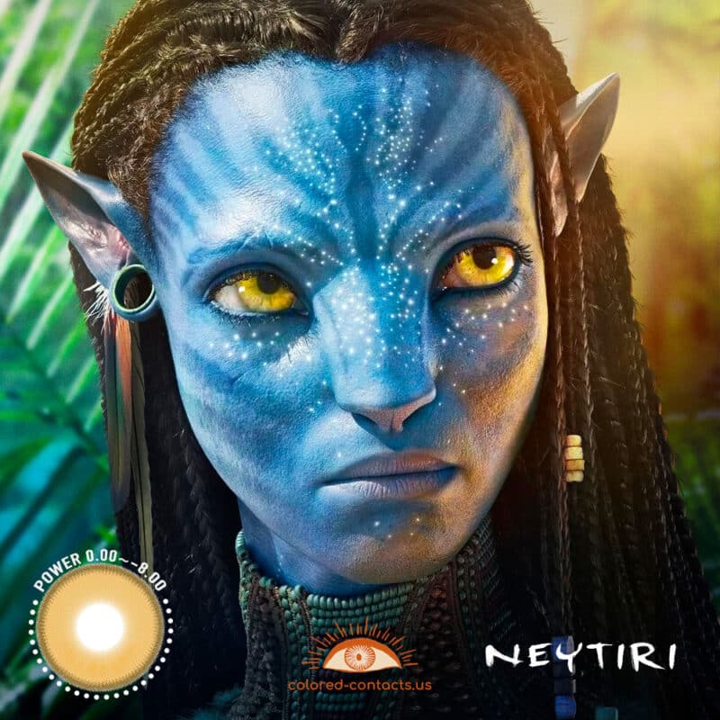 Avatar Neytiri Cosplay Contact Lenses - Colored Contact Lenses | Colored Contacts Us -