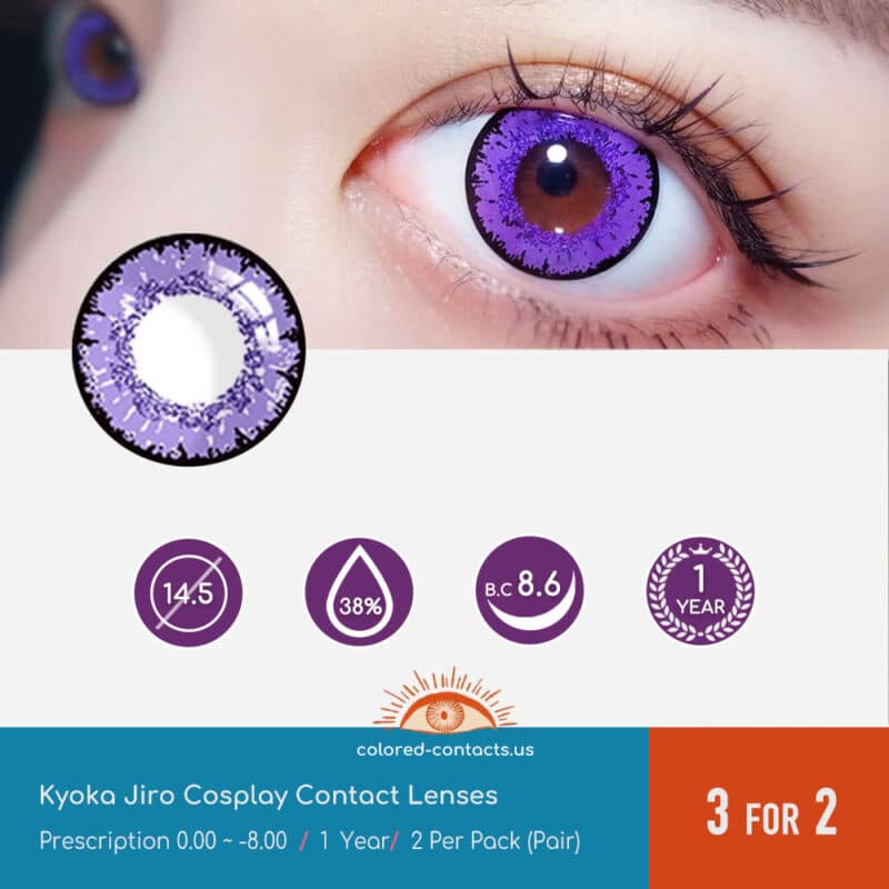 Kyoka Jiro Cosplay Contact Lenses