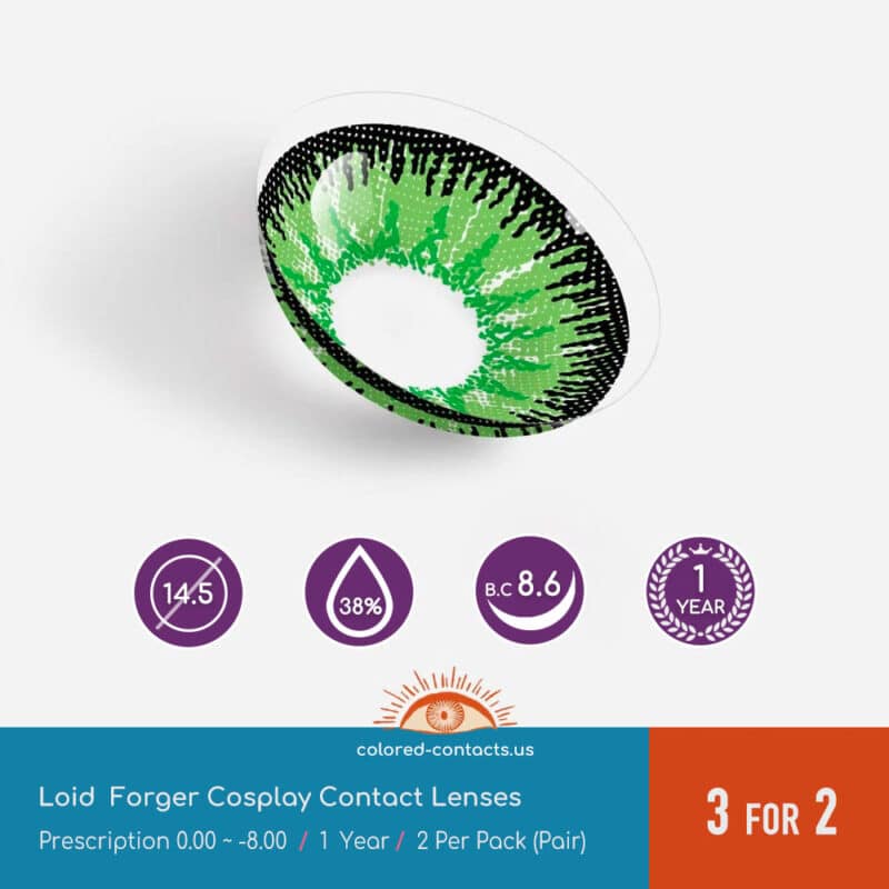 Spy X Family Loid Forger Cosplay Contact Lenses