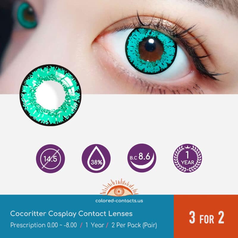 Tower Of Fantasy : Cocoritter Cosplay Contact Lenses