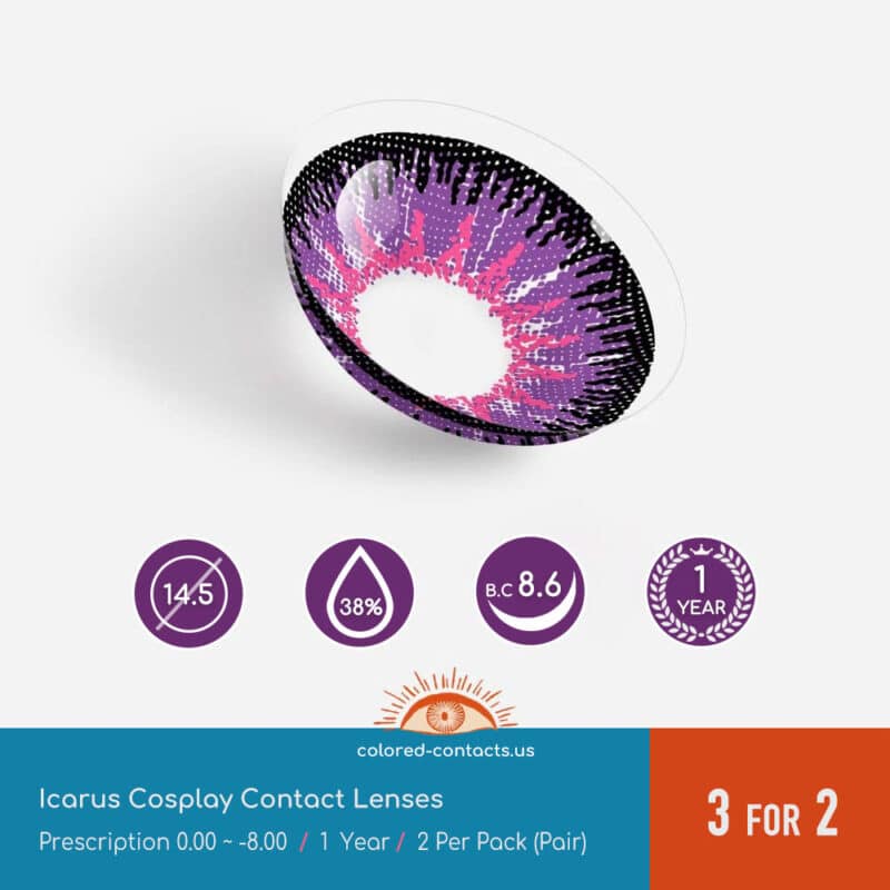 Tower Of Fantasy : Icarus Cosplay Contact Lenses